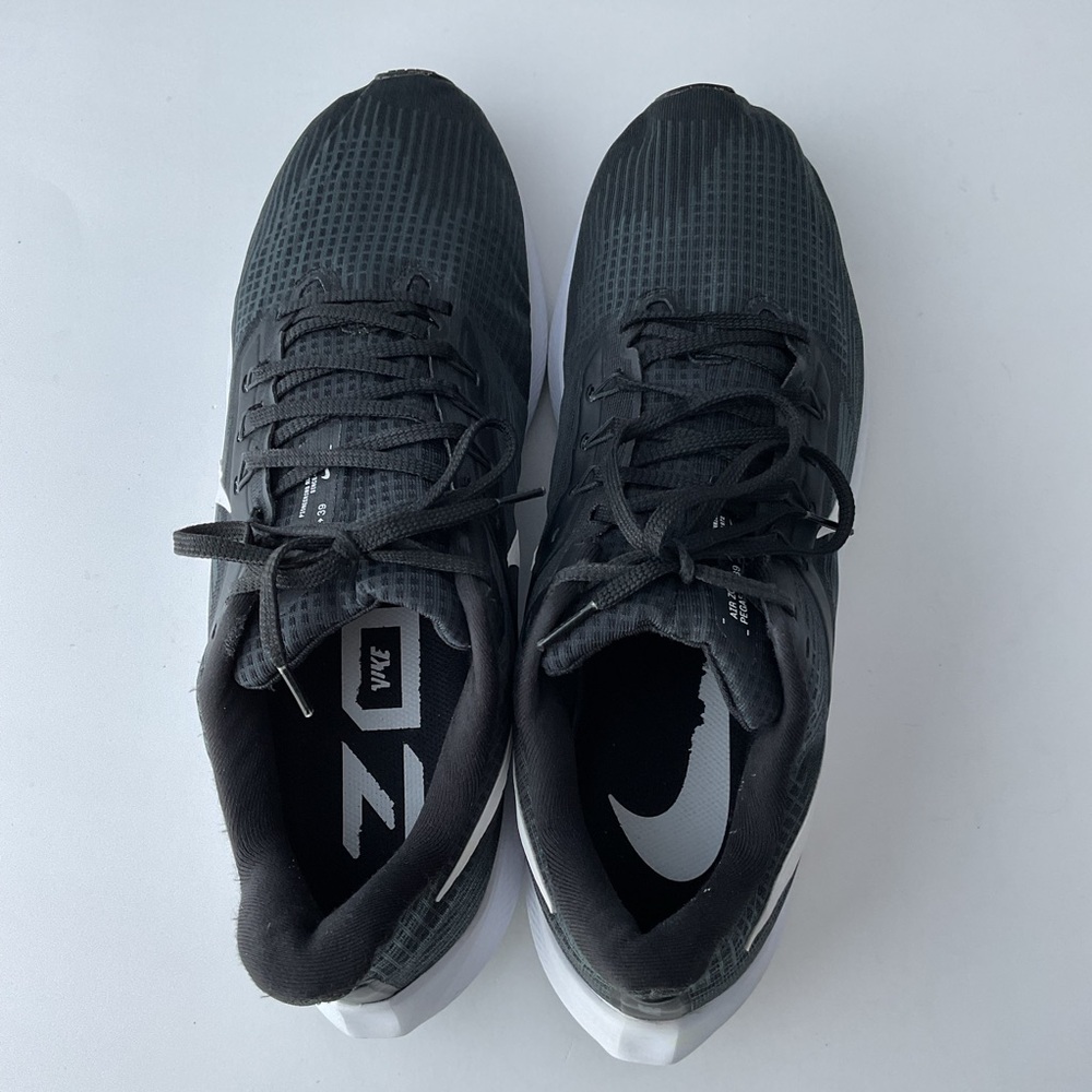 Nike Air Zoom Pegasus 39 DH4071-001 Black Running Shoes Men’s Size 14 - Picture 8 of 15